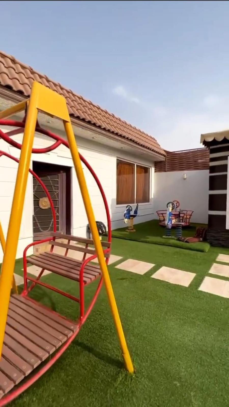 شاليهات الكوخ السويسري وأكوابارك Villa Ash Shishah Exterior photo